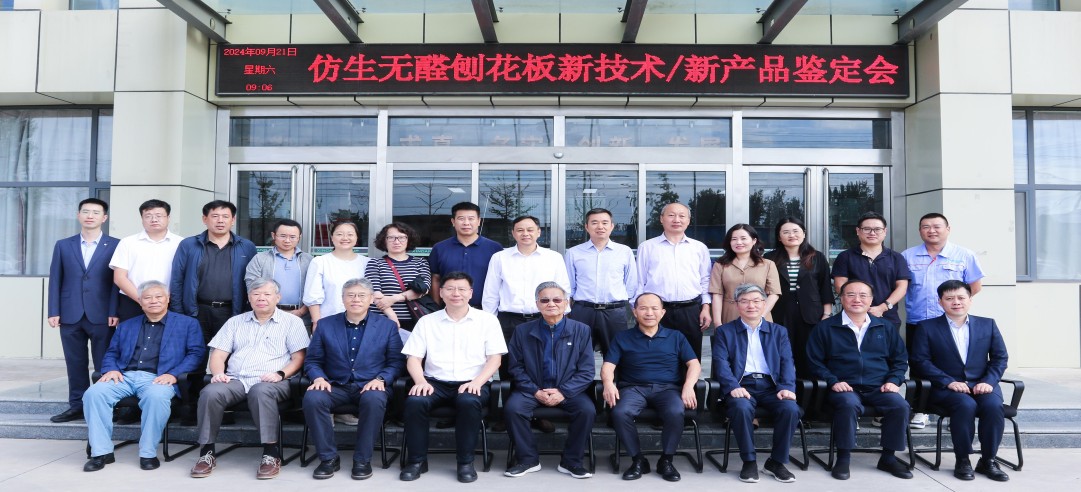 重磅！新港集團和東北林業(yè)大學(xué)共同研發(fā)的仿生無醛刨花板新技術(shù)/新產(chǎn)品通過4項“國際領(lǐng)先”水平鑒定!