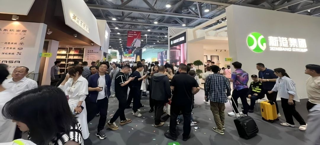 燃爆全場！新港閃耀廣州定制家居展，上演“炸場級”美學盛宴